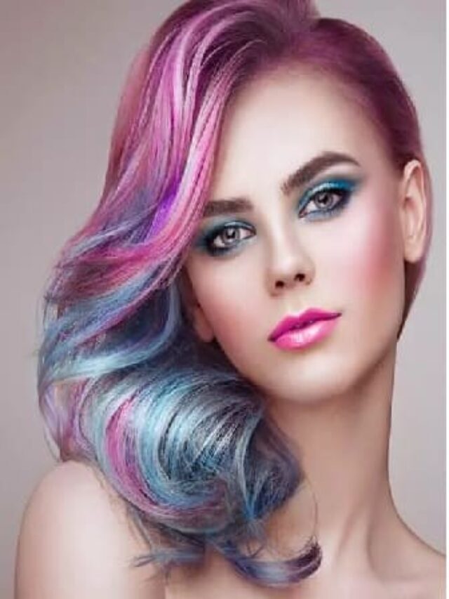 10 Brilliant Galaxy Hair Color Styles